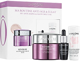 Kup Zestaw - Lancome Renergie Multi-Glow Routine Set (cr/50ml + ser/7ml + milk/50ml)