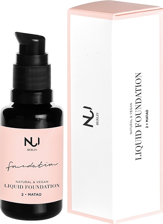Podkład - NUI Cosmetics Natural Liquid Foundation — Zdjęcie N1
