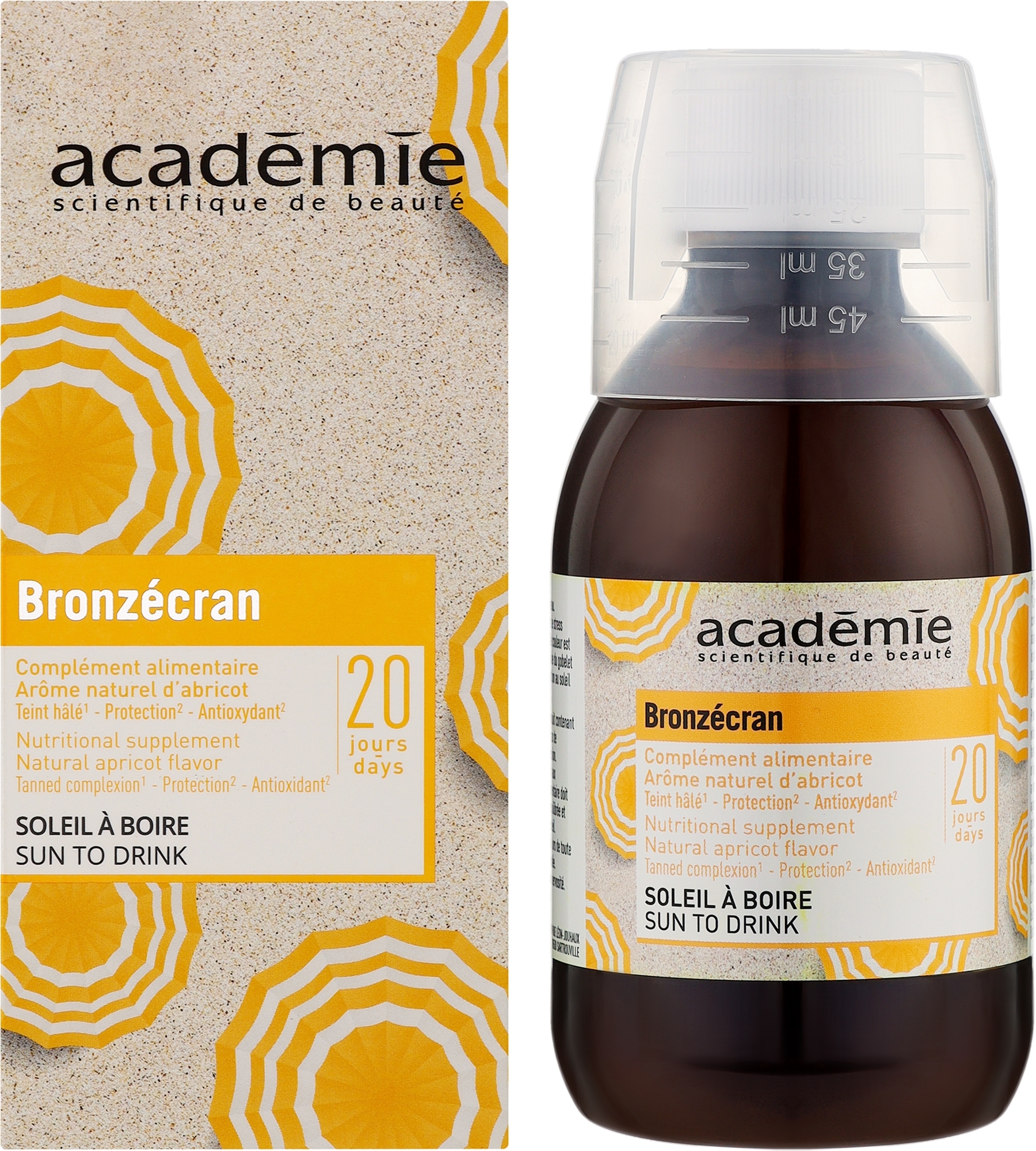 Suplement diety Koktajl słoneczny - Academie Bronzecran Sun To Drink — Zdjęcie 200 ml