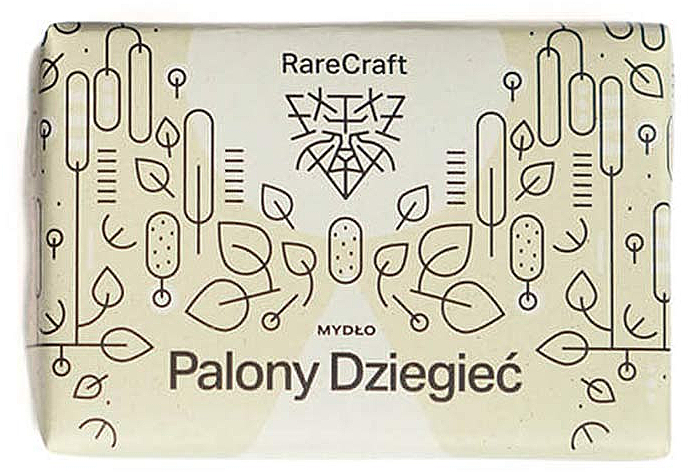 Mydło Palony Dziegieć - RareCraft Soap — Zdjęcie N1