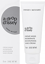 PREZENT! Issey Miyake A Drop D'Issey Moisturising Hand Cream - Krem do rąk — Zdjęcie N1