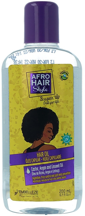 Olejek do włosów - Novex Afro Hair Style Oil — Zdjęcie N1