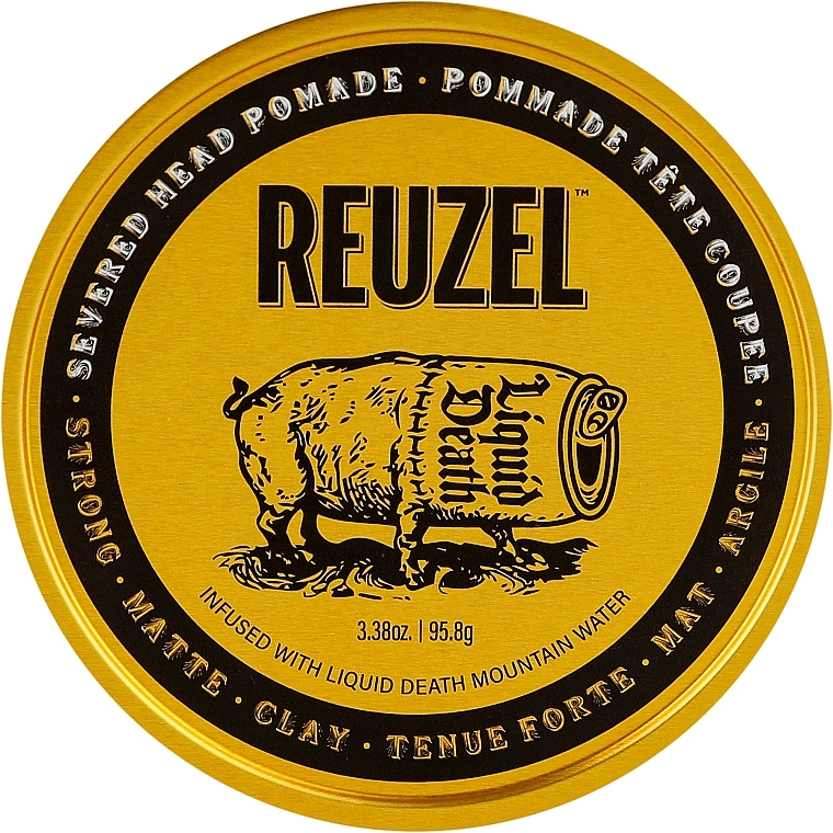 Pomada do stylizacji włosów - Reuzel X Liquid Death Severed Head Pomade — Zdjęcie N1