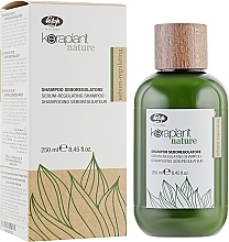 Szampon do włosów przetłuszczających się - Lisap Keraplant Nature Sebum-Regulating Shampoo — Zdjęcie N4