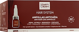 Ampułki przeciwko wypadaniu włosów - Martiderm Hair System Anti Hair-loss Ampoules — Zdjęcie N1