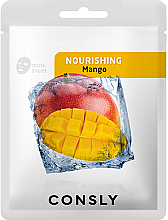 Kup Odżywcza maska do twarzy w płachcie Mango - Consly Mango Nourishing Mask Pack