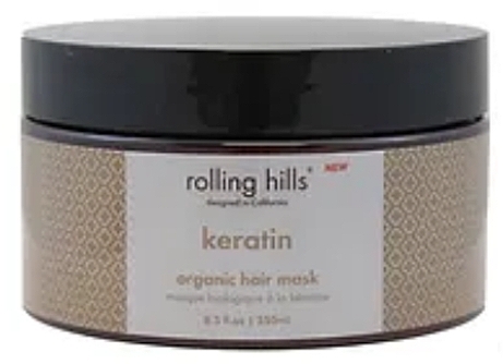 Maska do włosów - Rolling Hills Keratin Organic Hair Mask — Zdjęcie N1