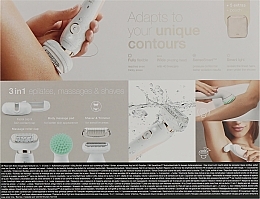 PRZECENA! Depilator - Braun Silk Epil 9 SES 9020 3D * — Zdjęcie N4