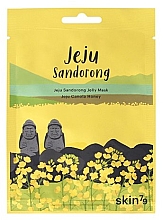 Kup Bawełniana maseczka do twarzy Miód Canola z Jeju - Skin79 Jeju Sandorong Jelly Mask Jeju Canola Honey
