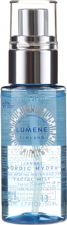 PREZENT! Nawilżająca i odświeżająca mgiełka do twarzy - Lumene Lahde [Spring Water] Pure Arctic Hydration Spring Water Mist — Zdjęcie N1