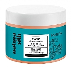 Maska do włosów - Marion Natura Silk Protection and Smoothing — Zdjęcie N1