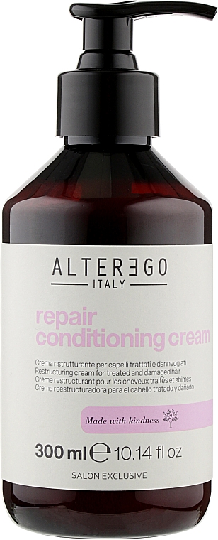 Kremowa odżywka do włosów zniszczonych - Alter Ego Repair Conditioning Cream — Zdjęcie N1