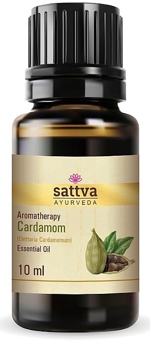 Olejek eteryczny z kardamonu - Sattva Ayurveda Cardamom Essential Oil — Zdjęcie N1