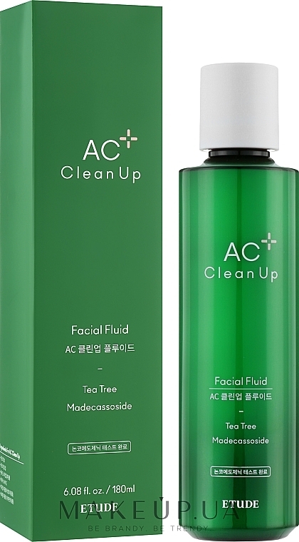 Fluid do skóry problematycznej - Etude AC Clean Up Facial Fluid  — Zdjęcie N2