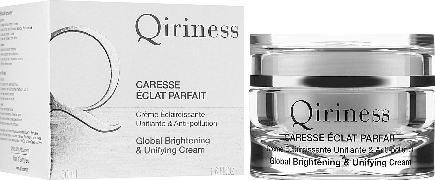 Rozświetlający krem anty-pollution do twarzy - Qiriness Global Brightening & Unifying Cream — Zdjęcie N1