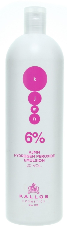 Utleniacz do włosów 6% - Kallos Cosmetics KJMN Hydrogen Peroxide Emulsion — Zdjęcie N7