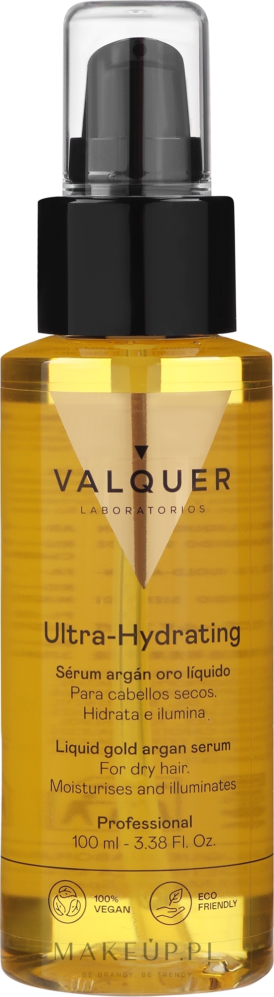 Serum do włosów z olejem arganowym - Valquer Gold Argan Serum — Zdjęcie 100 ml