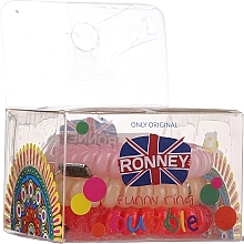 PRZECENA! Gumki do włosów, 5,5 cm, wersja 16 - Ronney Professional Funny Ring Bubble * — Zdjęcie N2