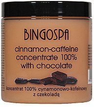 Духи, Парфюмерия, косметика Koncentrat 100% cynamonowo-kofeinowy z czekoladą - BingoSpa Concentrate 100% Caffeine Cinnamon-Chocolate
