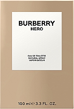 Burberry Hero - Woda toaletowa — Zdjęcie N3