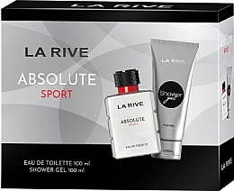 La Rive Absolute Sport - Zestaw (edt 100 ml + sh/gel 100 ml) — Zdjęcie N1