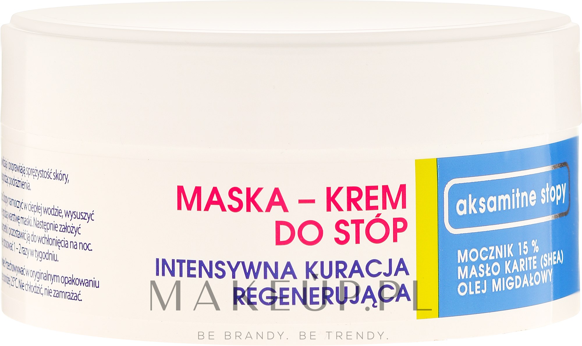 Regenerująca maska-krem do stóp - Acerin — Zdjęcie 125 ml