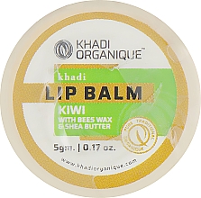Kup Naturalny ajurwedyjski balsam do ust z woskiem pszczelim i miodem Kiwi - Khadi Organique Kiwi Fruit Lip Balm