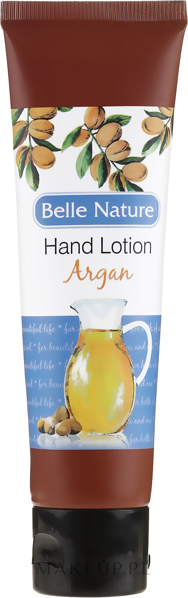 Balsam-krem do rąk o zapachu arganu - Belle Nature Hand Lotion Argan — Zdjęcie 60 ml