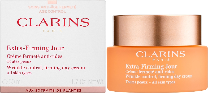 Ujędrniający krem do twarzy na dzień - Clarins Extra-Firming Day Cream For All Skin Types — Zdjęcie N2