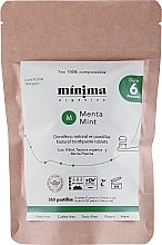 Kup Miętowa pasta do zębów z fluorem w tabletkach - Minima Organics Mint Natural Toothtablets