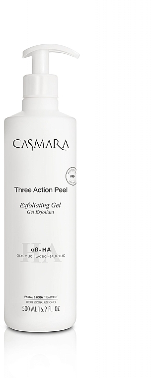 Złuszczający żel do twarzy - Casmara Three Action Peel Exfoliating Gel — Zdjęcie N1