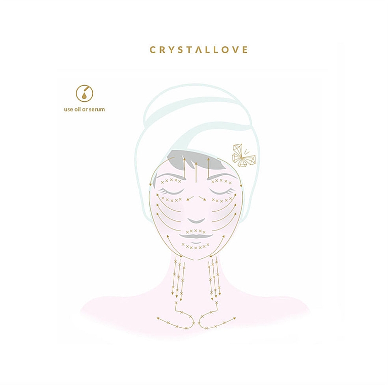 Bańki silikonowe do masażu twarzy, szyi i dekoltu - Crystallove Crystalcup For Face, Eyes & Neck — Zdjęcie N3