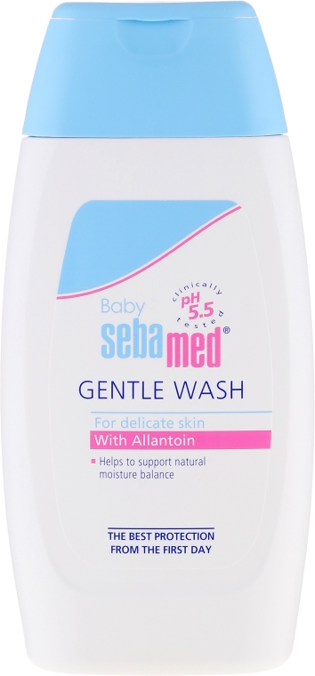 Oczyszczająca emulsja dla dzieci - Sebamed Extra Soft Ph 5.5 Baby Wash — Zdjęcie N2