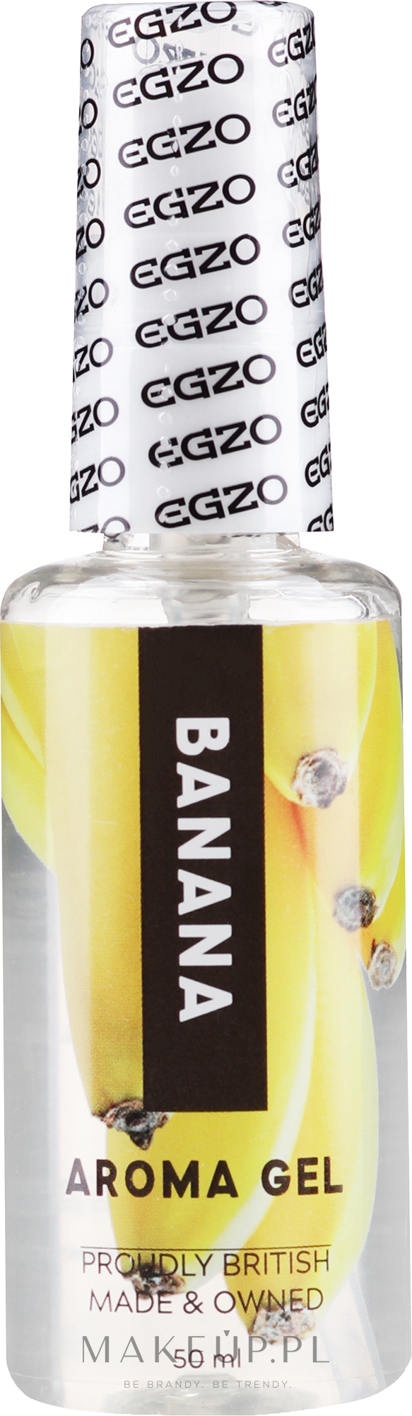 Intymny żel na bazie wody Banan - Egzo Aroma Gel Banana — Zdjęcie 50 ml