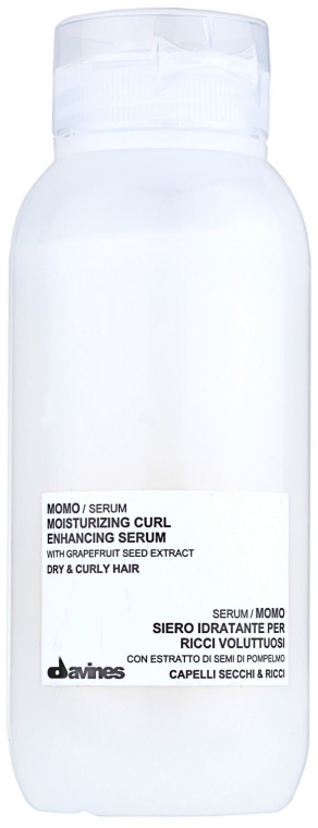 Nawilżająco-wzmacniające serum do włosów kręconych - Davines Momo Moisturizing Curl Enhancing Serum