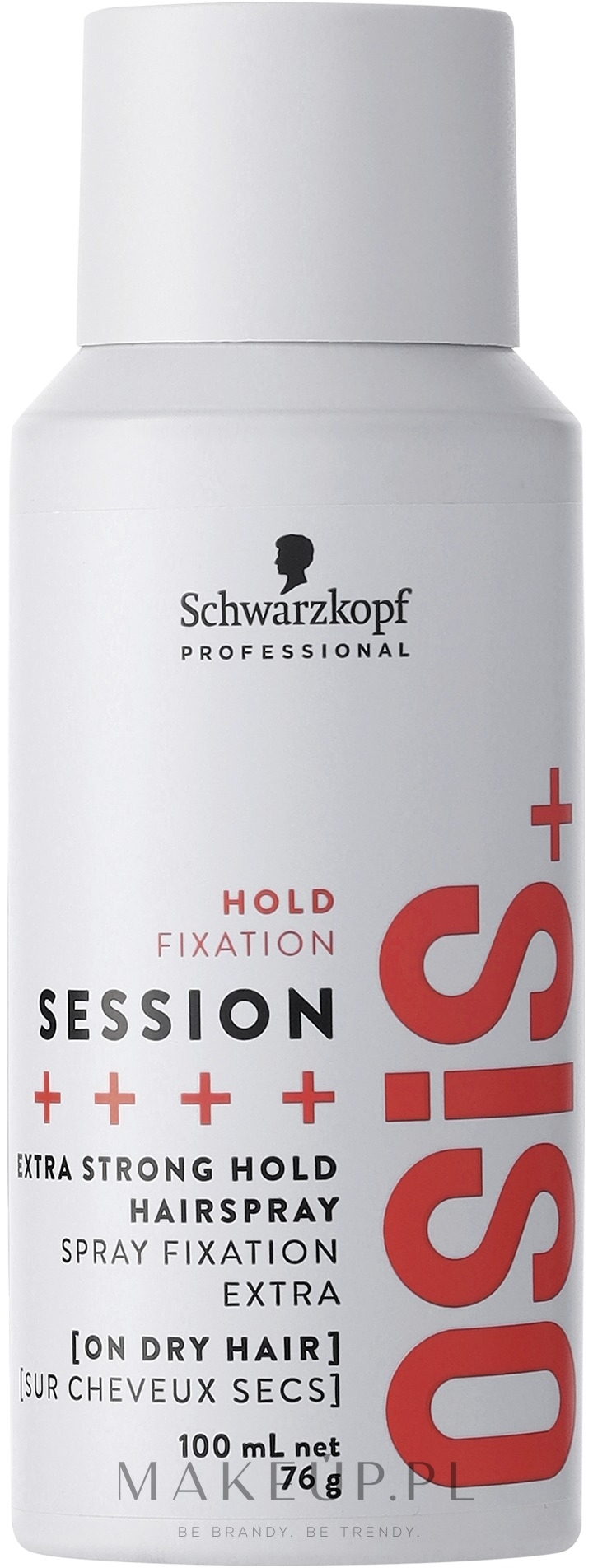 Ekstramocny lakier do włosów - Schwarzkopf Professional Osis+ Session Extreme Hold Hairspray — Zdjęcie 100 ml