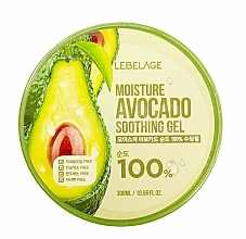 Kup Nawilżająco-wygładzający żel do twarzy z awokado - Lebelage Moisture Avocado 100% Soothing Gel