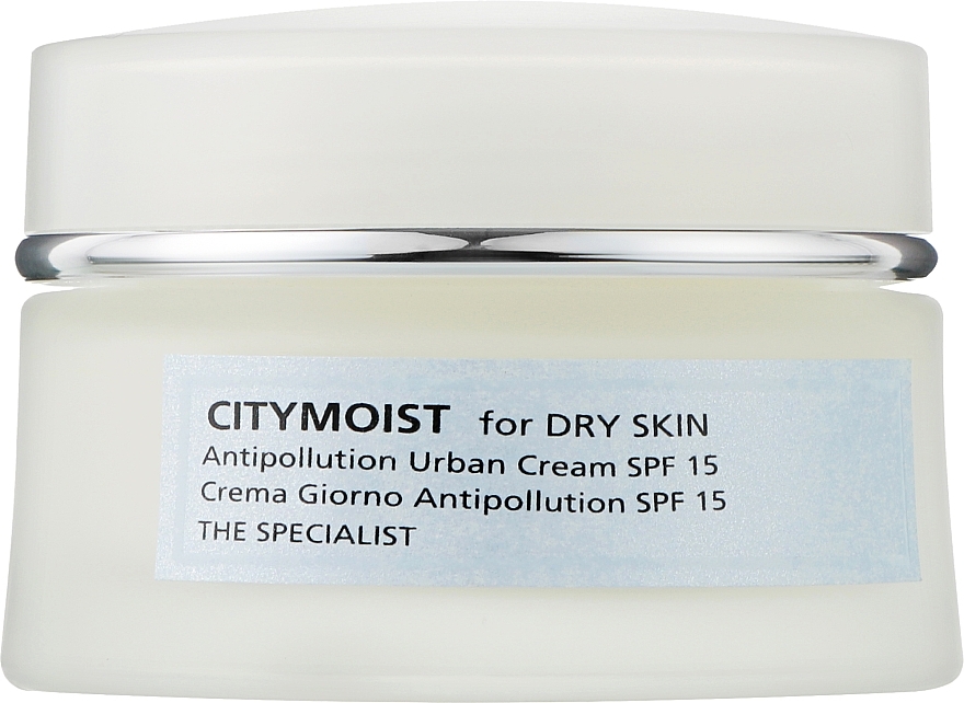 Krem ochronny do skóry suchej - Beauty Spa The Specialist Citymoist Antipollution Urban Cream SPF 15 — Zdjęcie N1