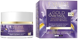 Kup Regenerujący krem liftingujący do twarzy - Eveline Cosmetics Gold And Retinol 50 +