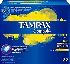 Kup Tampony z aplikatorem, 22 szt. - Tampax Compak Regular