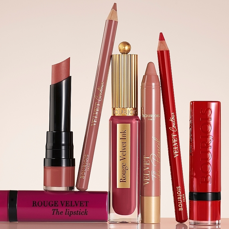 Matowa szminka do ust - Bourjois Rouge Velvet Lipstick — Zdjęcie N6