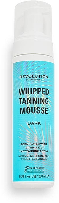 Pianka samoopalająca - Makeup Revolution Whipped Tanning Mousse Dark — Zdjęcie N1