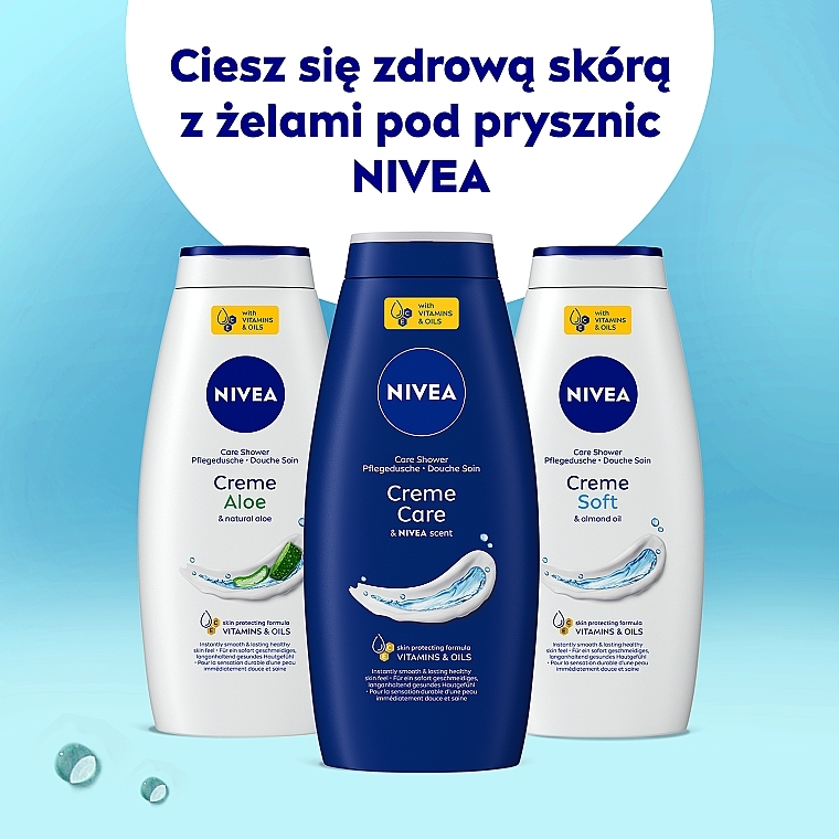 Kremowy żel pod prysznic - NIVEA Creme Care Cream Shower Gel — Zdjęcie N7