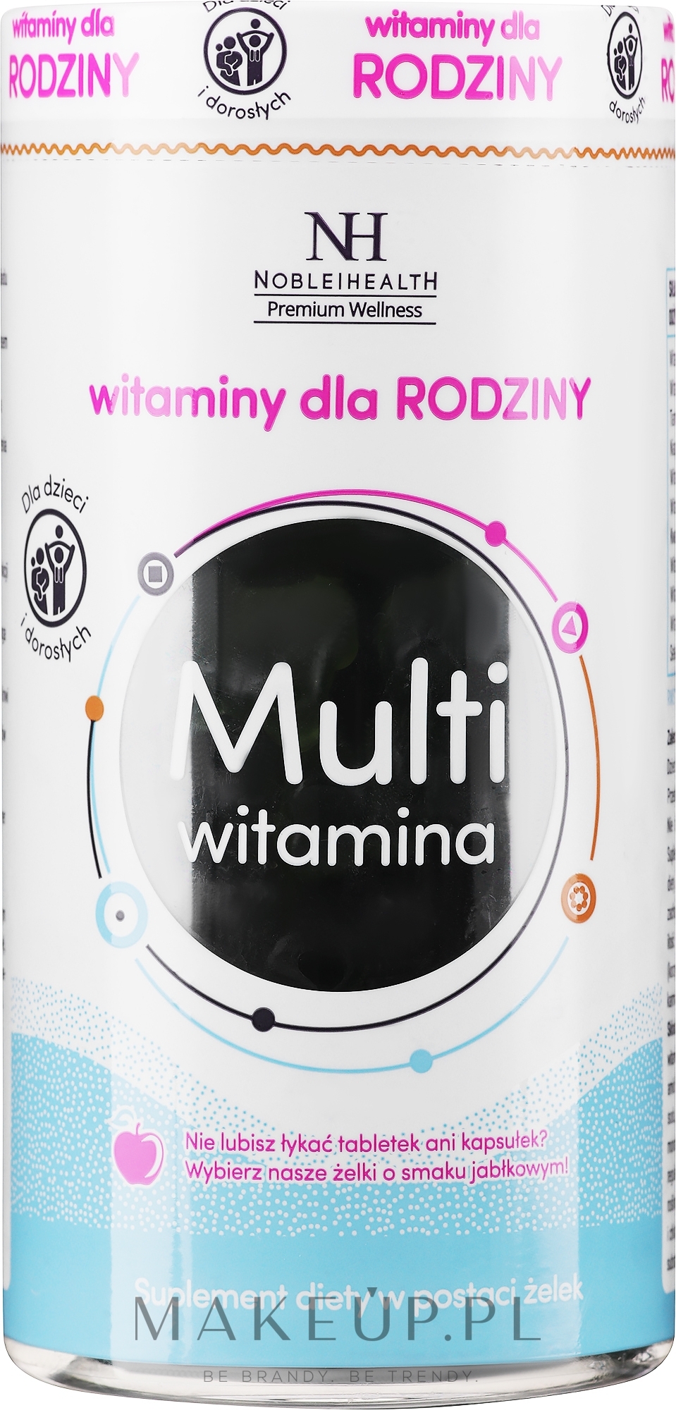 Suplement diety Witaminy dla rodziny - Noble Health Vitamins — Zdjęcie 60 szt.