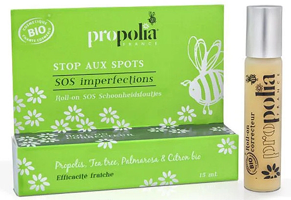 Korektor punktowy przeciw niedoskonałościom skóry - Propolia SOS Imperfections Roll-On — Zdjęcie N1
