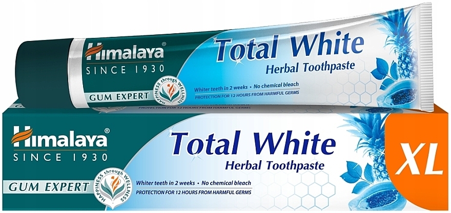 Wybielająca pasta do zębów - Himalaya Herbals Gum Expert Total White XL Toothpaste — Zdjęcie N1
