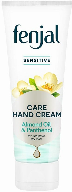 Krem do rąk Olej migdałowy i pantenol - Fenjal Sensitive Hand Cream — Zdjęcie N1
