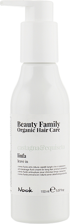 Wzmacniający krem do długich i łamliwych włosów - Nook Beauty Family Organic Hair Care