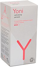 Kup Bawełniane tampony z aplikatorem, 14 szt. - Yoni Organic Tampons Super