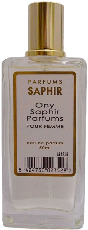 Saphir Parfums Ony - woda perfumowana — Zdjęcie N1